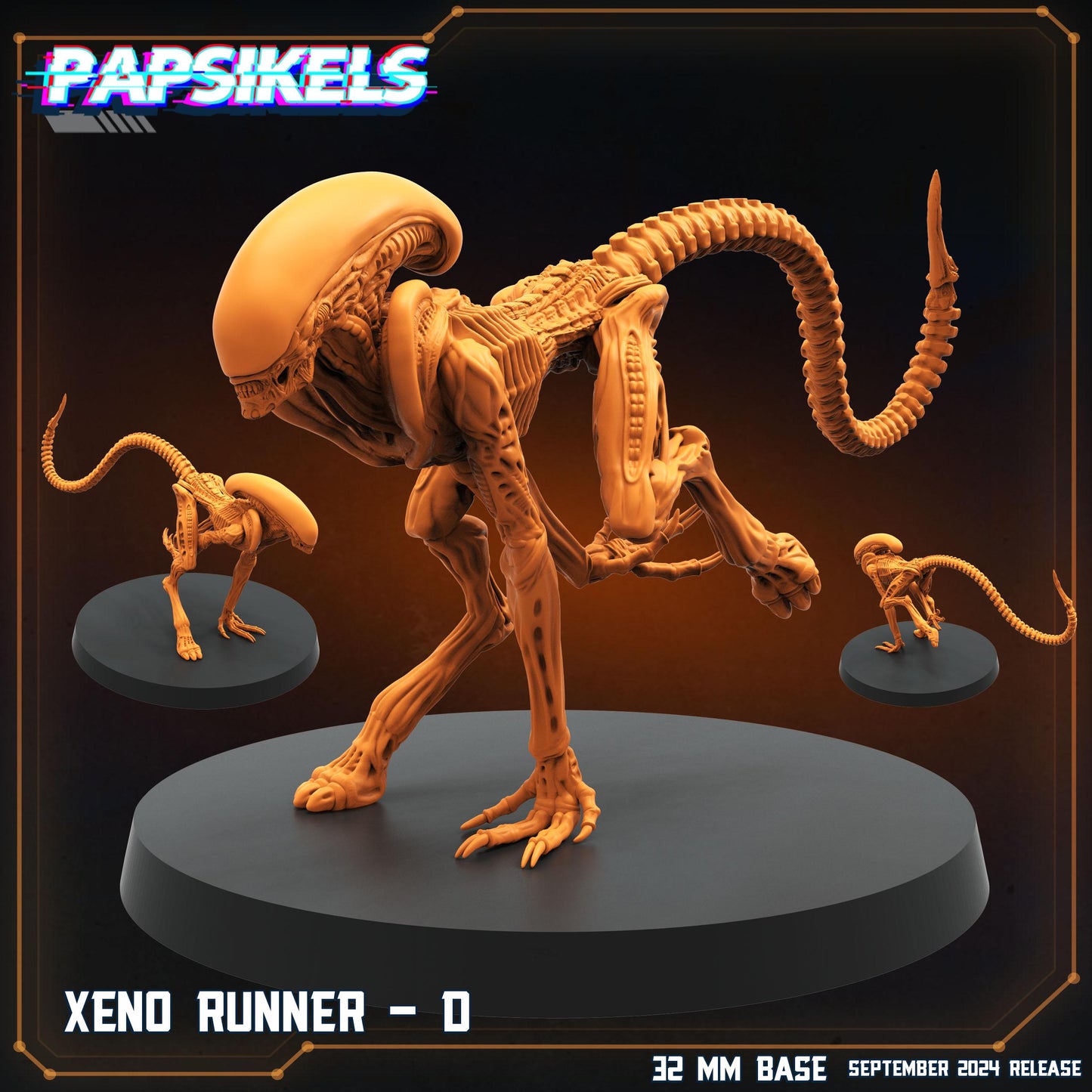 Xeno Runners - Xenomorph Fan Art (sculpted by Papsikels)