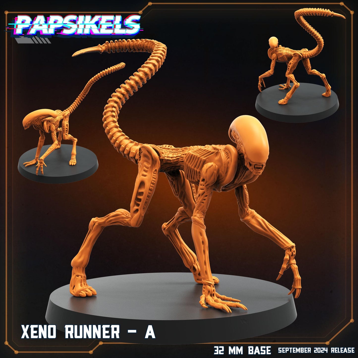 Xeno Runners - Xenomorph Fan Art (sculpted by Papsikels)