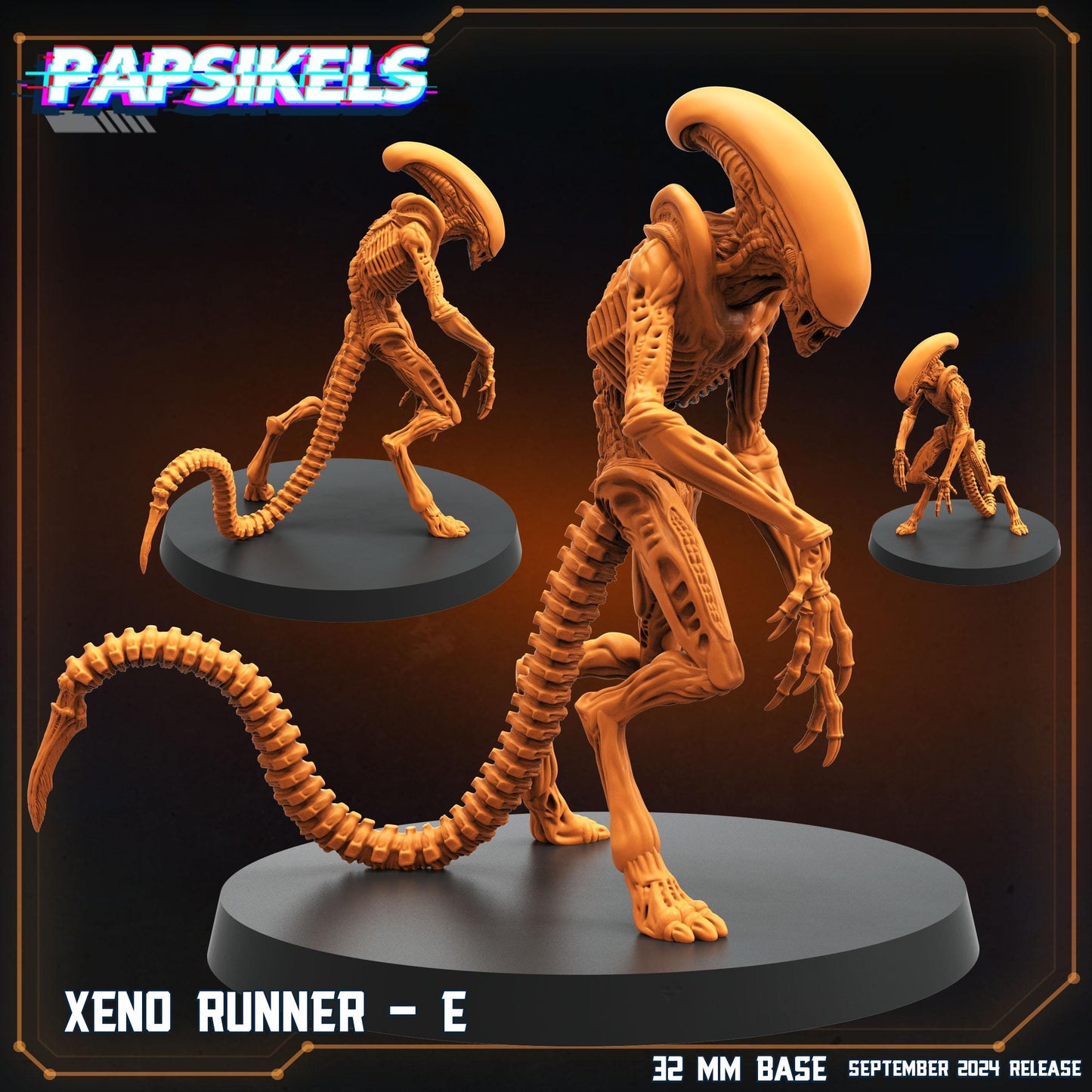 Xeno Runners - Xenomorph Fan Art (sculpted by Papsikels)