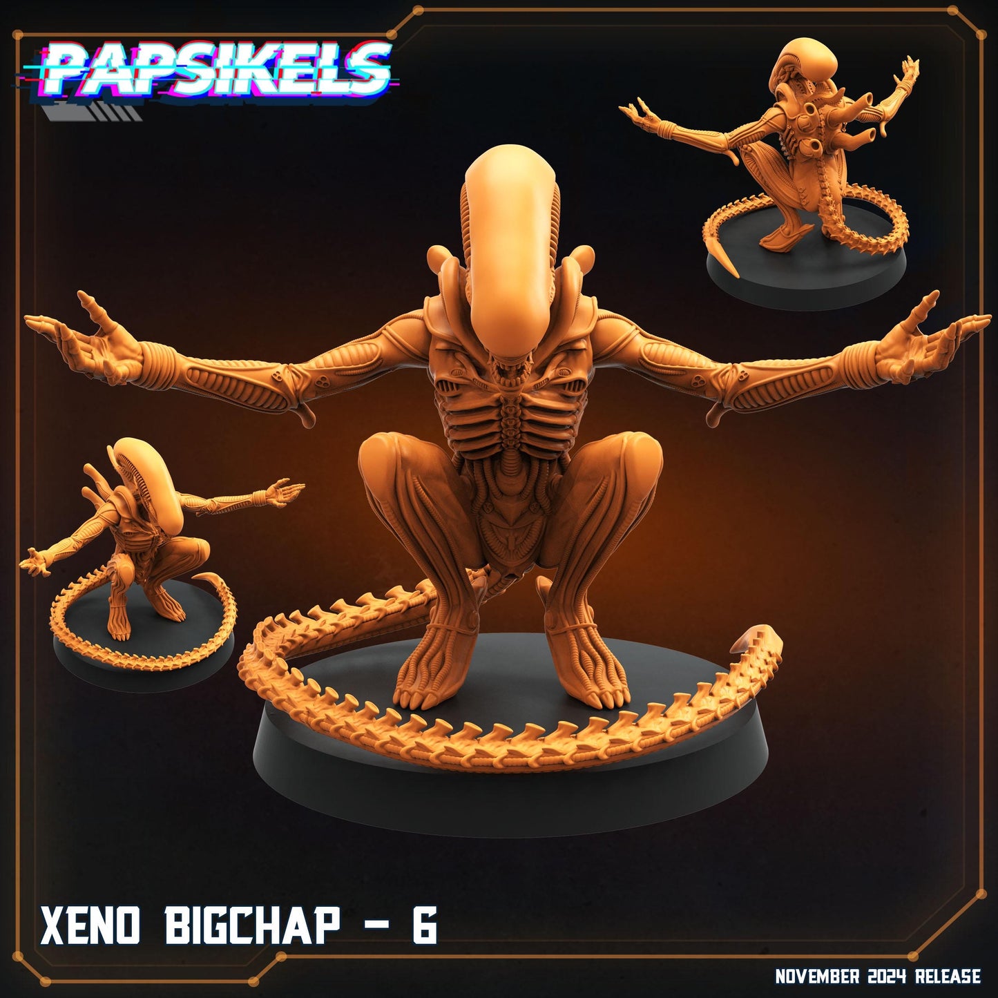 Xeno Big Chap - Xenomorph Fan Art (sculpted by Papsikels)