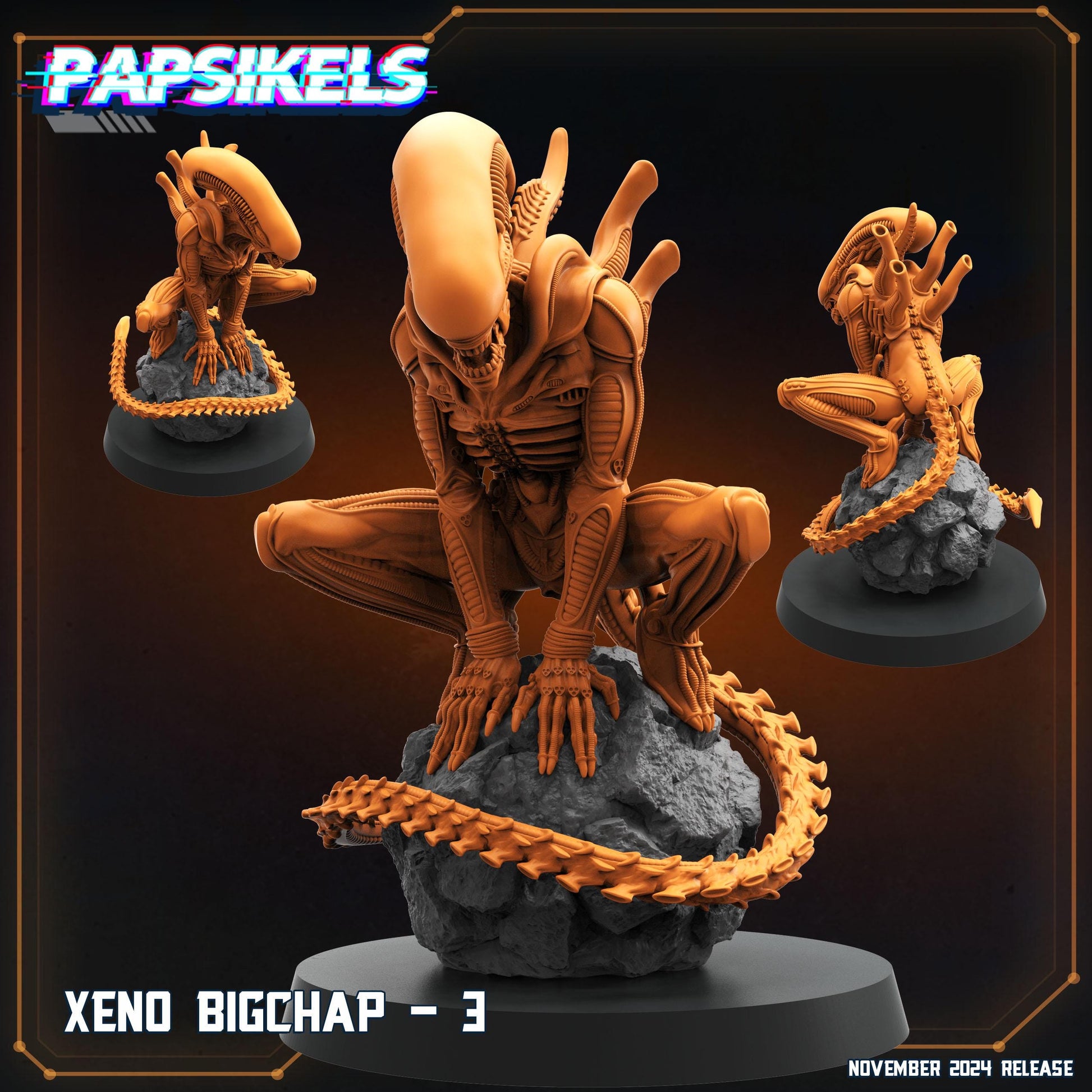 Xeno Big Chap - Xenomorph Fan Art (sculpted by Papsikels)