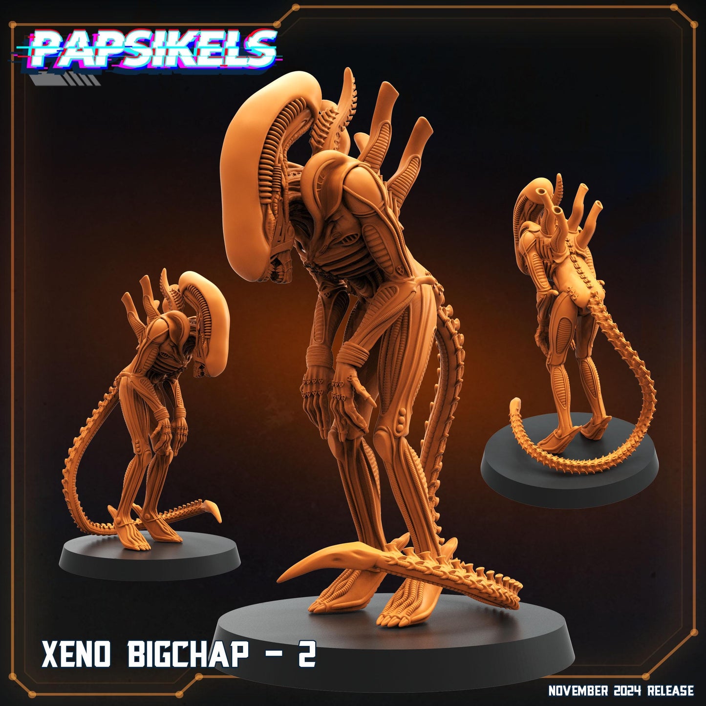 Xeno Big Chap - Xenomorph Fan Art (sculpted by Papsikels)