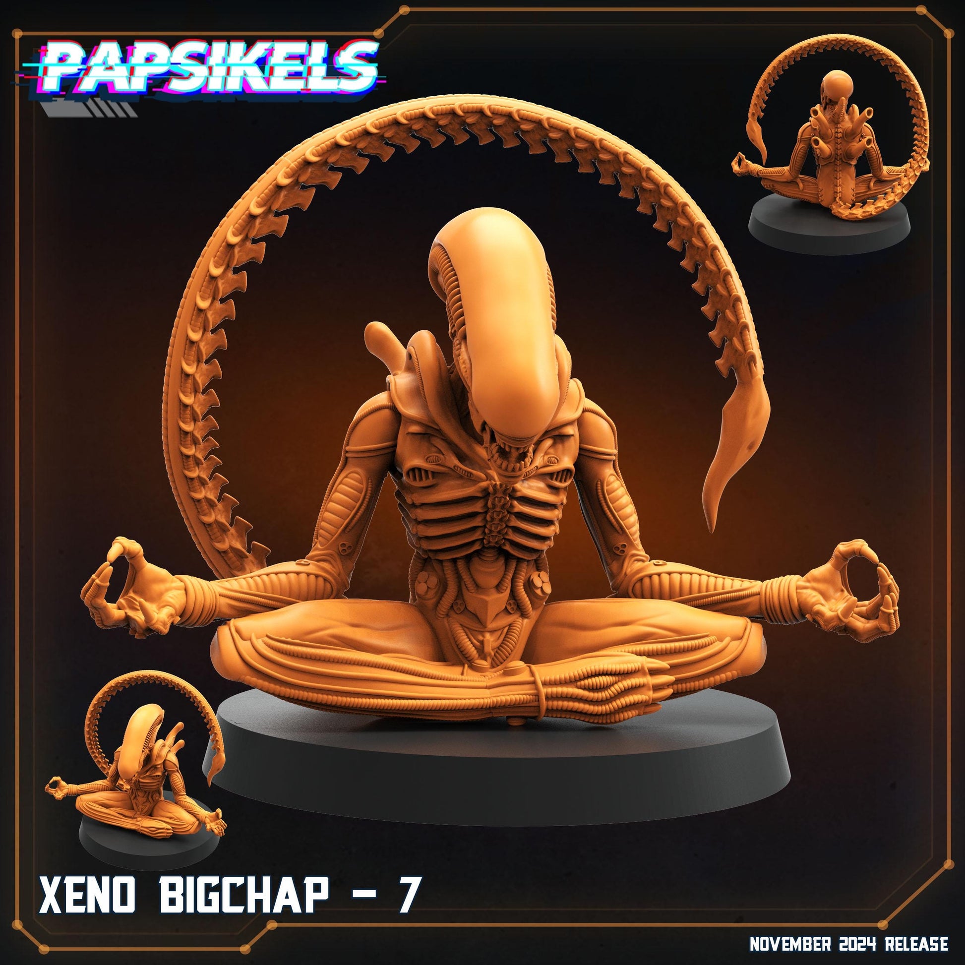 Xeno Big Chap - Xenomorph Fan Art (sculpted by Papsikels)
