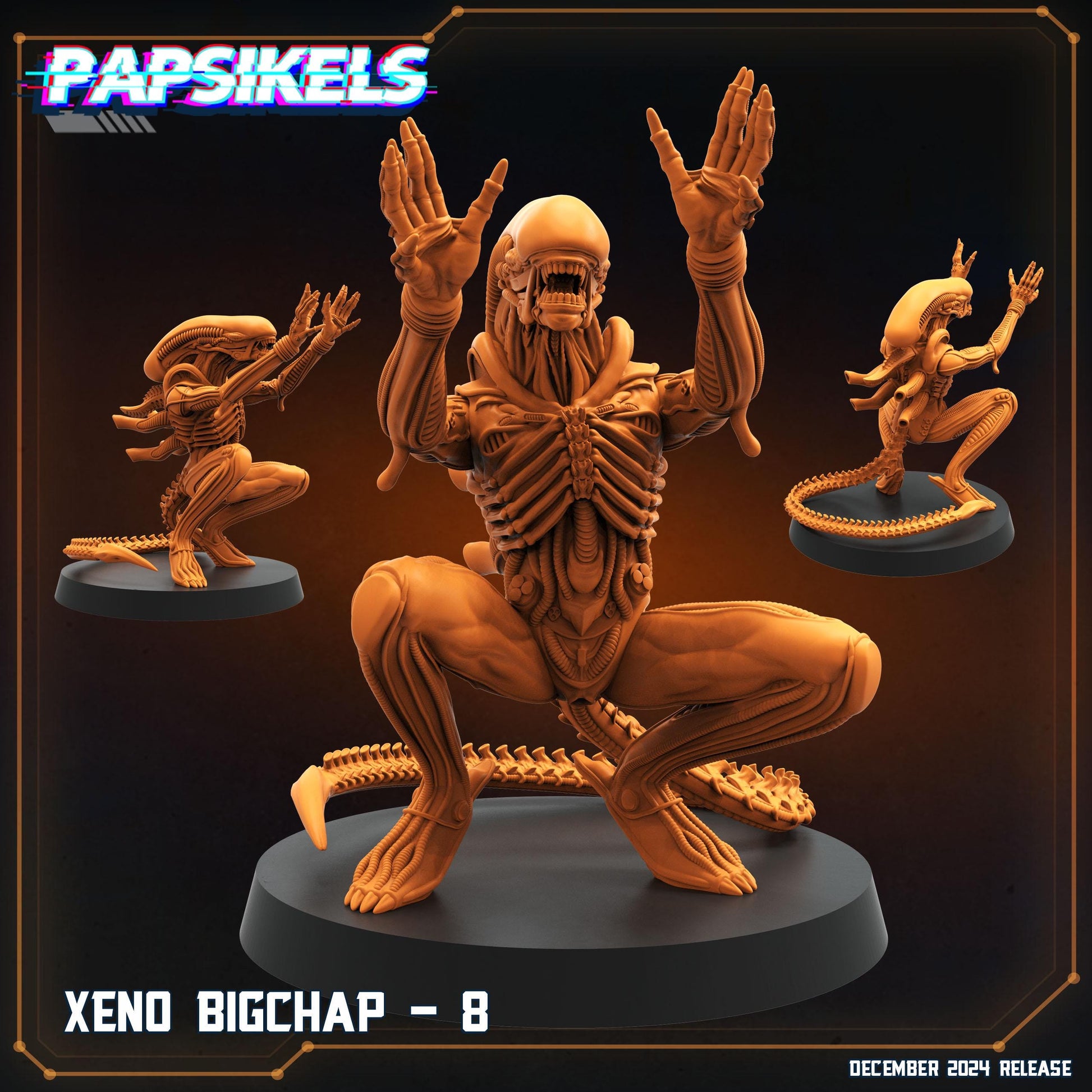 Xeno Big Chap - Xenomorph Fan Art (sculpted by Papsikels)