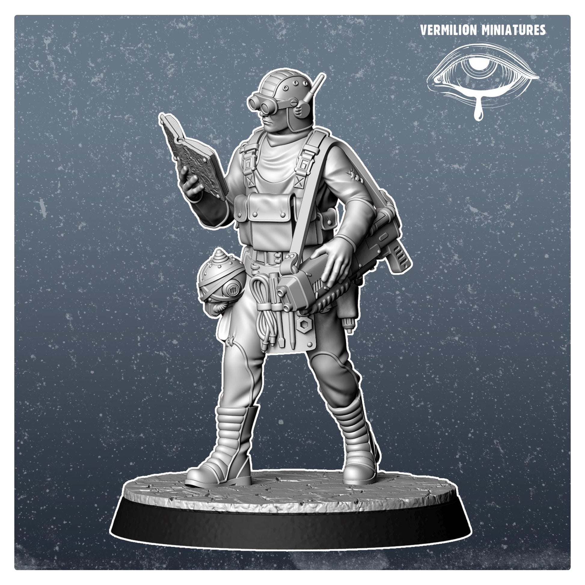 Engineer 2 - Steel Rising 2 (1 miniature) (Sculpted by Vermillion Miniatures)