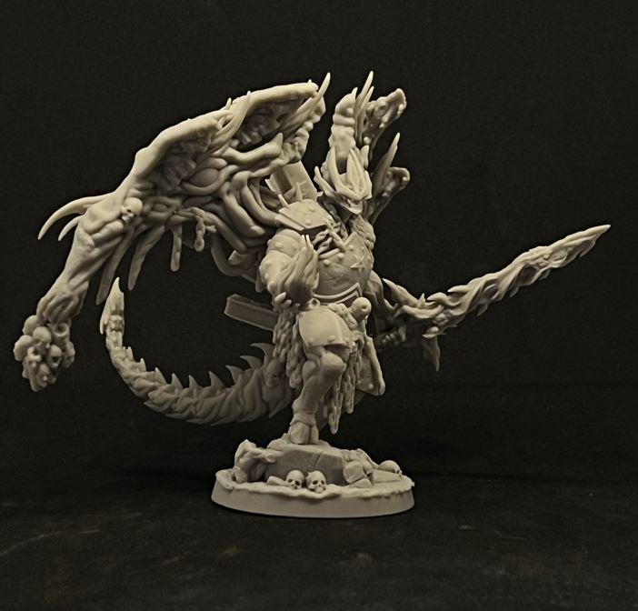 Barkasar Praetor of Brutality (sculpted by Papsikels)