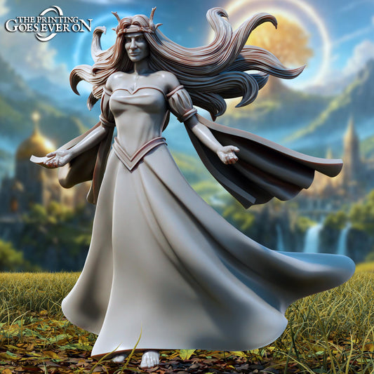 Gladhiel - Witch - Remastered - Tales of the Radian Shores (sculpted by Print Goes Ever On)