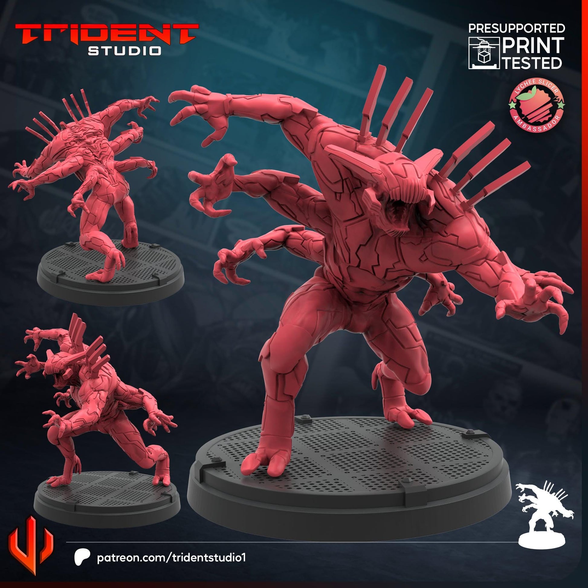 Outrider 1 (Fan art sculpted by Trident Studio) (Crisis Protocol Proxy/Alternative)