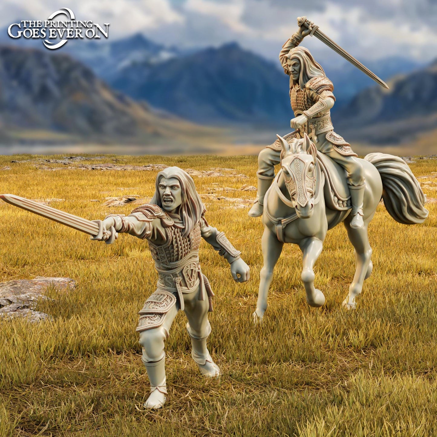 Thalred - Tales of Wind and Saddle (sculpted by Print Goes Ever On)