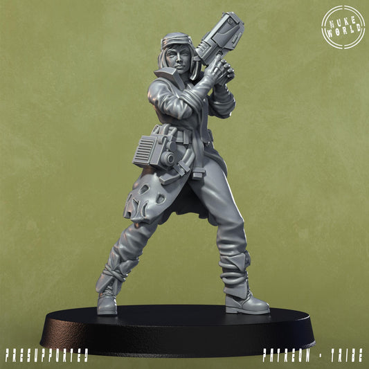 The Daughter - Under the Bleachers - Nukeworld (Sculpted by Jandro Miniatures)