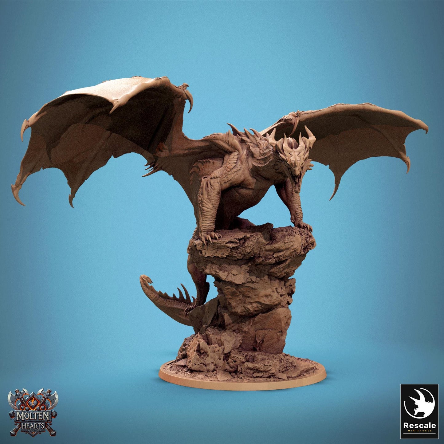 Red Dragon (Scutlped by Rescale Miniatures)
