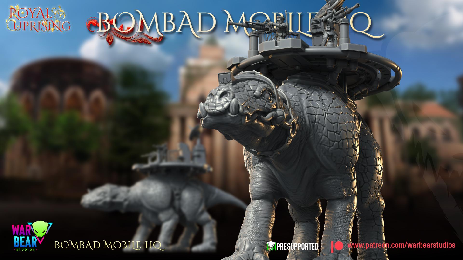 Bombad Mobile HQ (Sculpted by War Bear Studios)