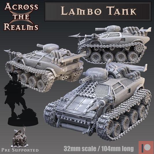 Lambo Tank (sculpted by Across the Realms)