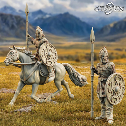 Eowar the Bold - Tales of Wind and Saddle (sculpted by Print Goes Ever On)