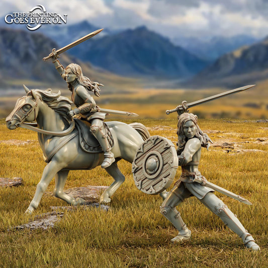 Hedda - Tales of Wind and Saddle (sculpted by Print Goes Ever On)