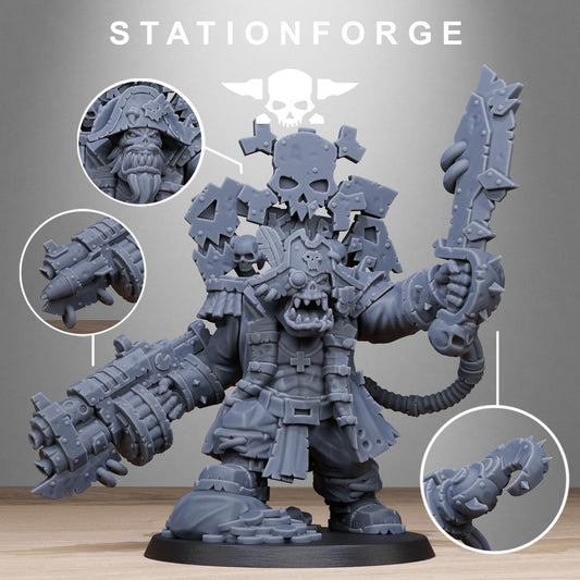 Orkaz Pirate (sculpted by Stationforge)