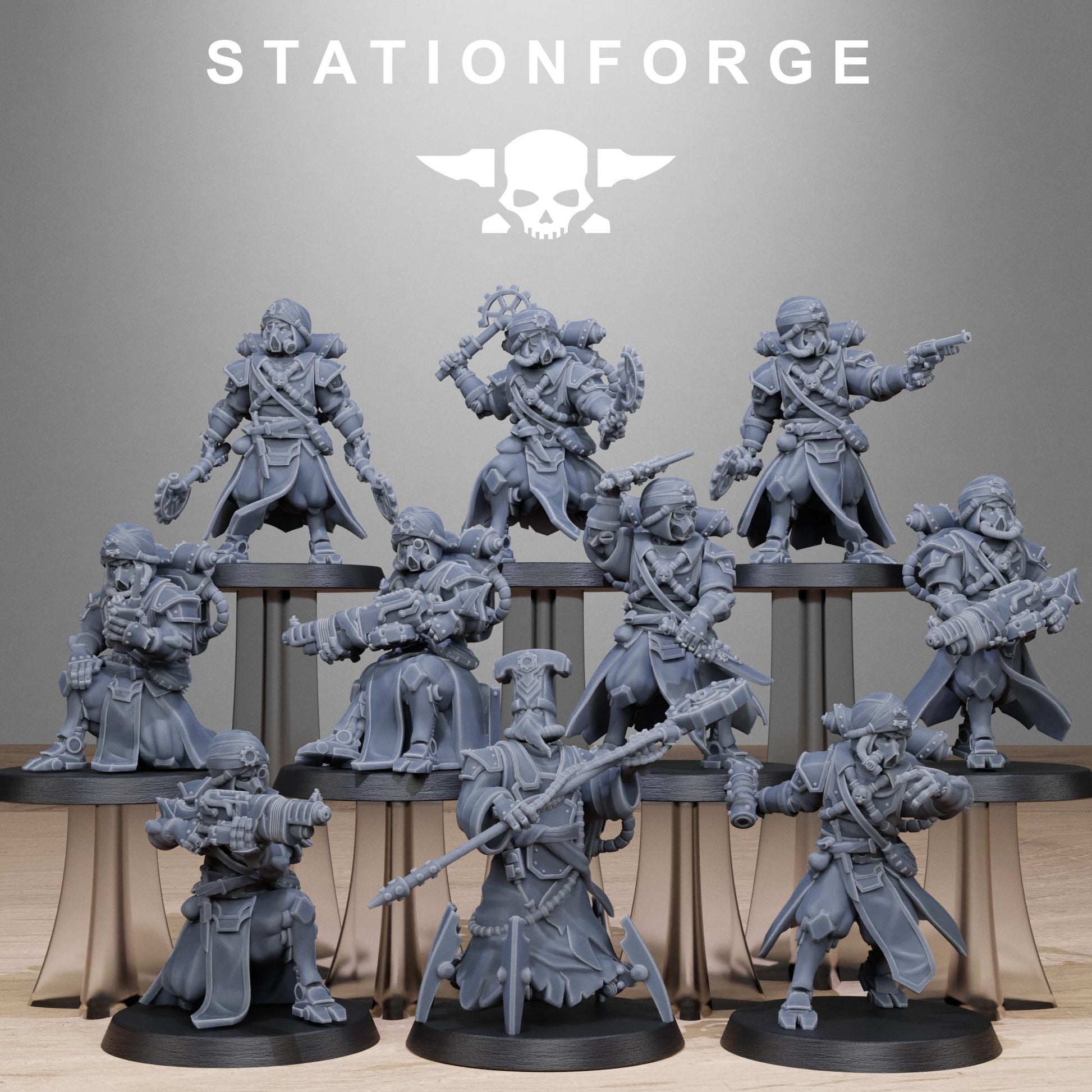 Scavenger Scorchers - set of 10 (sculpted by Stationforge)