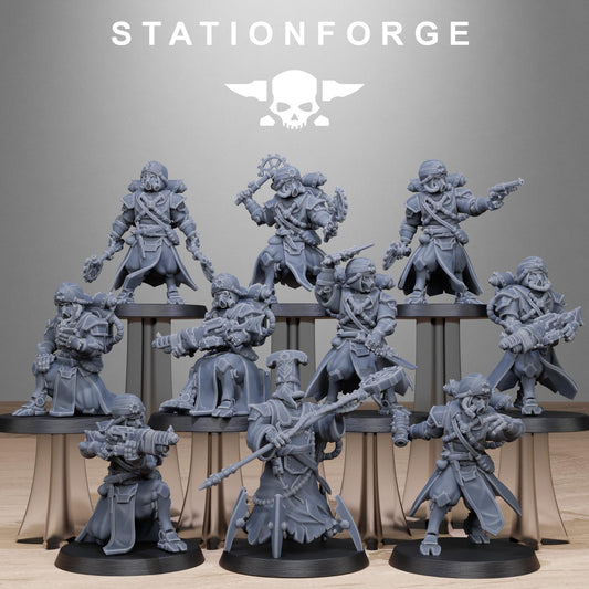 Scavenger Scorchers - set of 10 (sculpted by Stationforge)