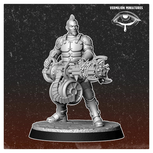 Boss Combat Armour - Capital Marauders (Sculpted by Vermillion Miniatures)
