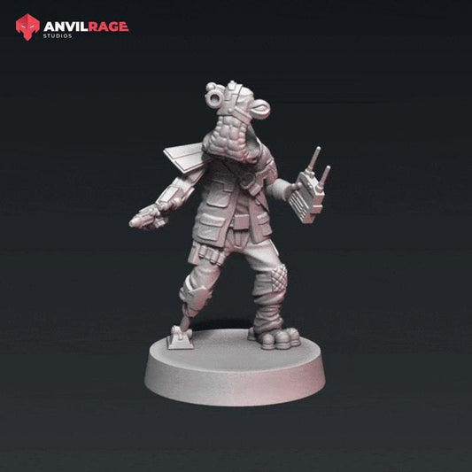 Hammerhead Captain (Sculpted by Anvilrage Studios)