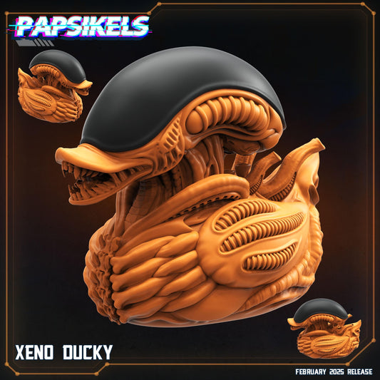 Xeno Ducky - Xenomorph Fan Art (sculpted by Papsikels)