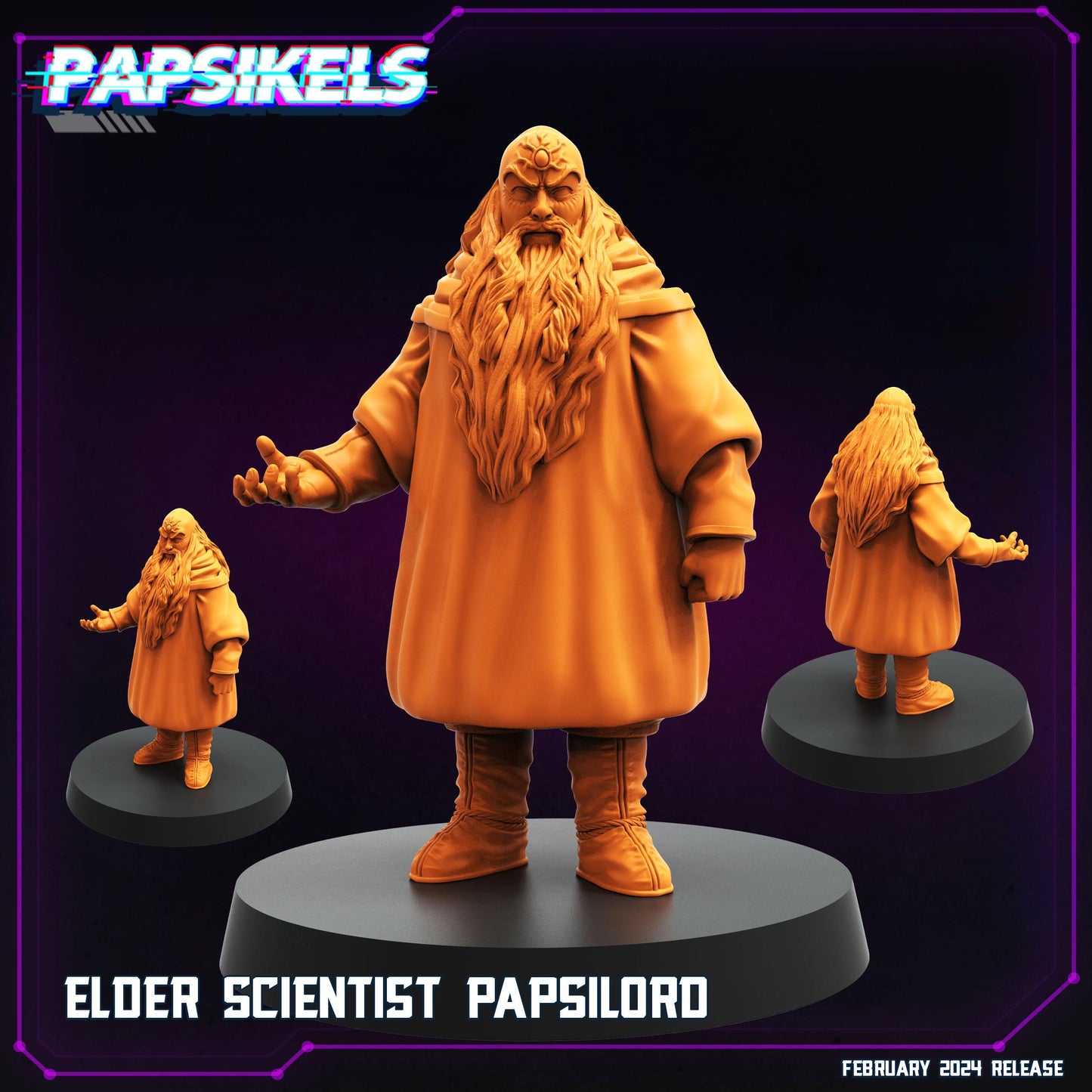 Elder Scientist Papsilord (sculpted by Papsikels)