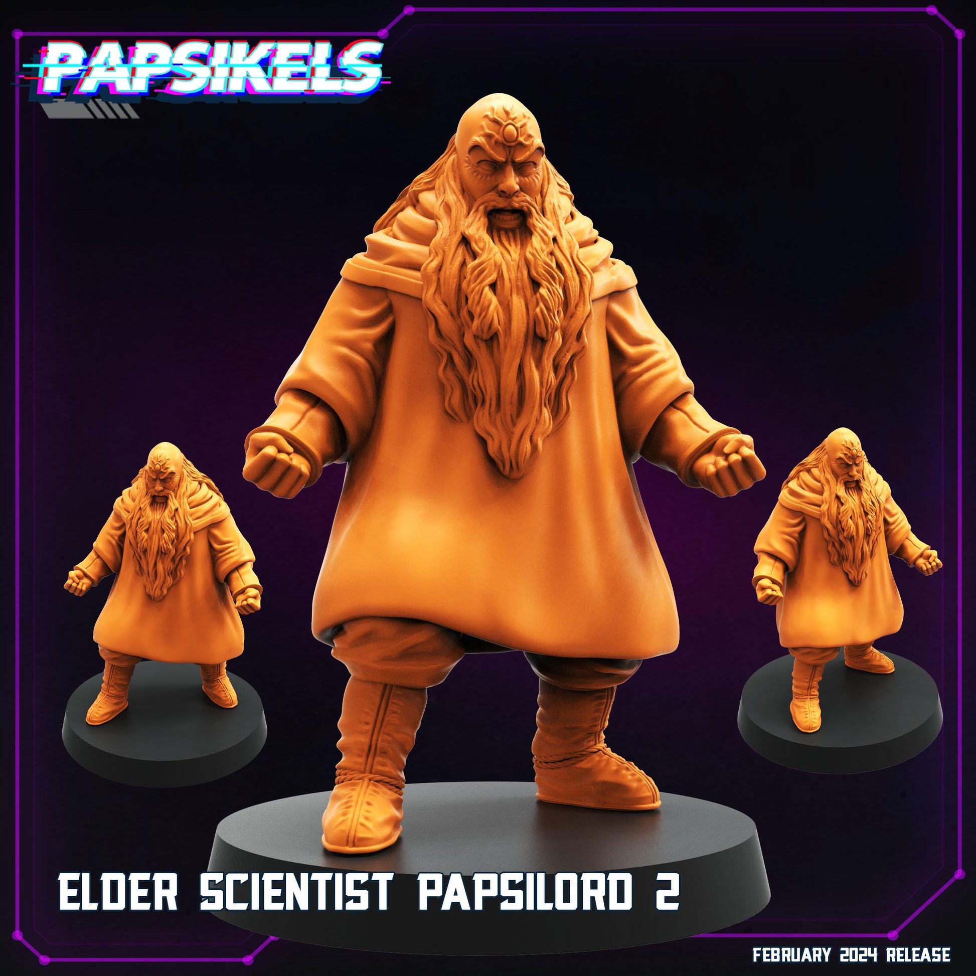 Elder Scientist Papsilord (sculpted by Papsikels)