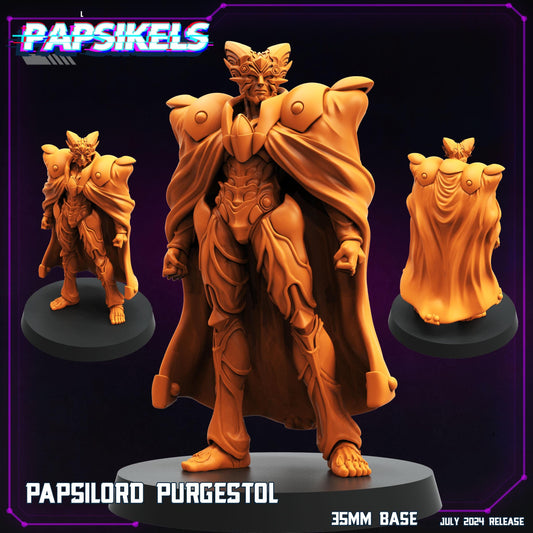 Papsilord Purgestol - Cyberpunk Miniature (sculpted by Papsikels)
