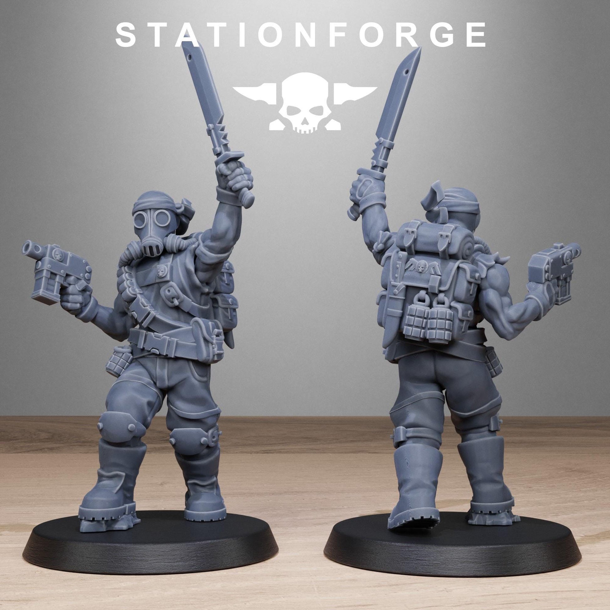 Grim Guard - Jungle Fighters 2.0 - set of 10 (sculpted by Stationforge)