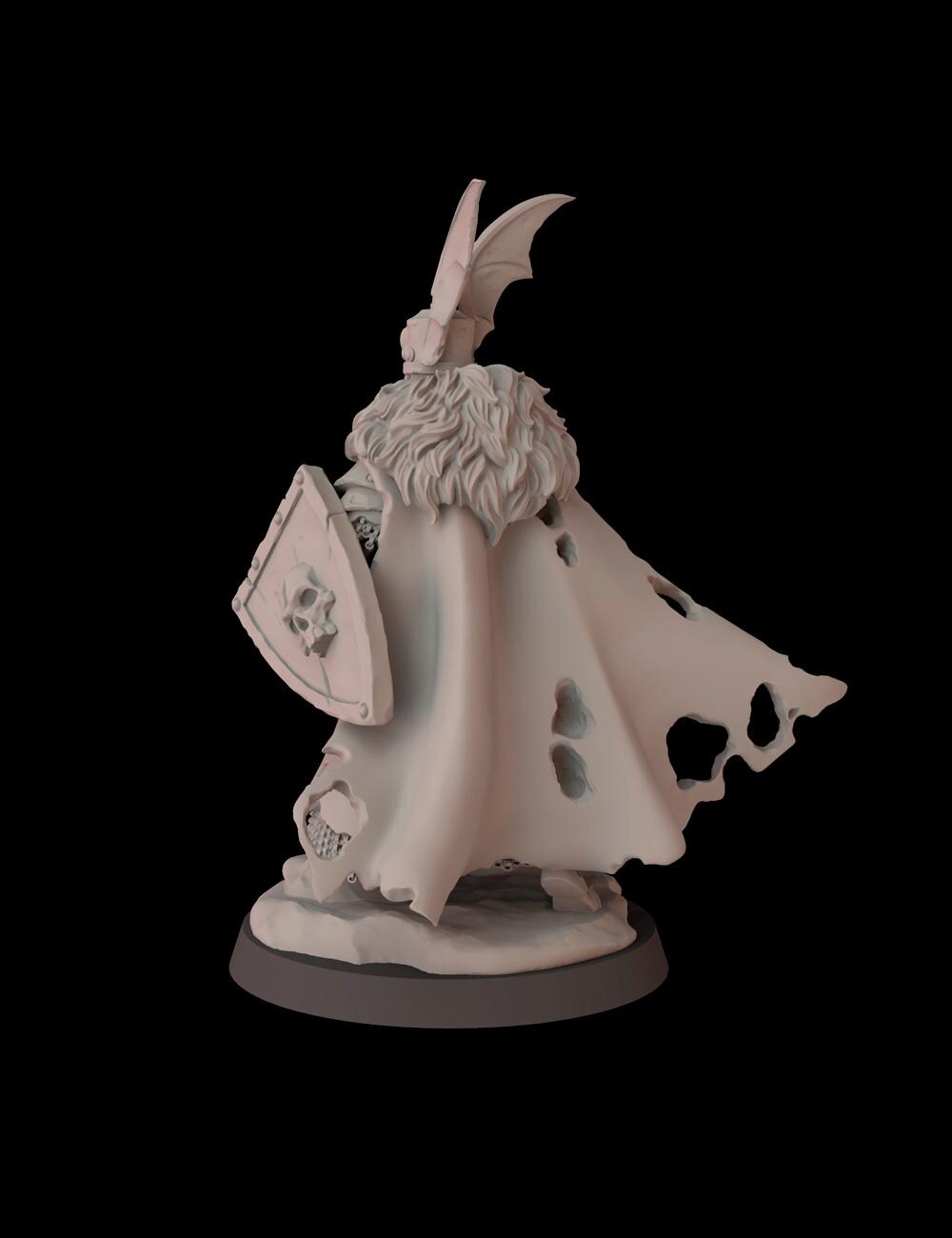 Cemetary Phalanx Noble (Sculpted by Fantasy Cult Miniatures)