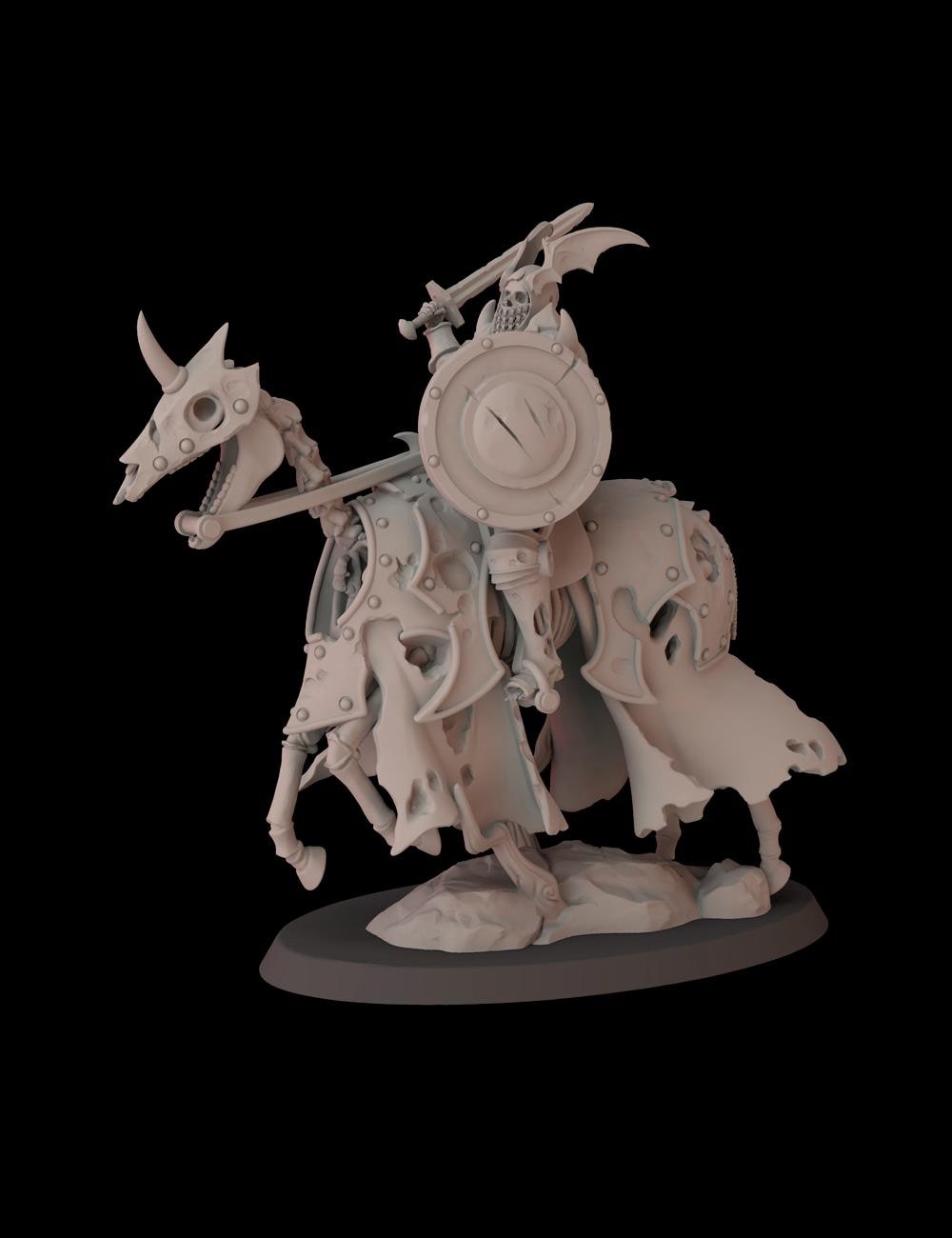 Skeleton Riders - set of 5 (Sculpted by Fantasy Cult Miniatures)