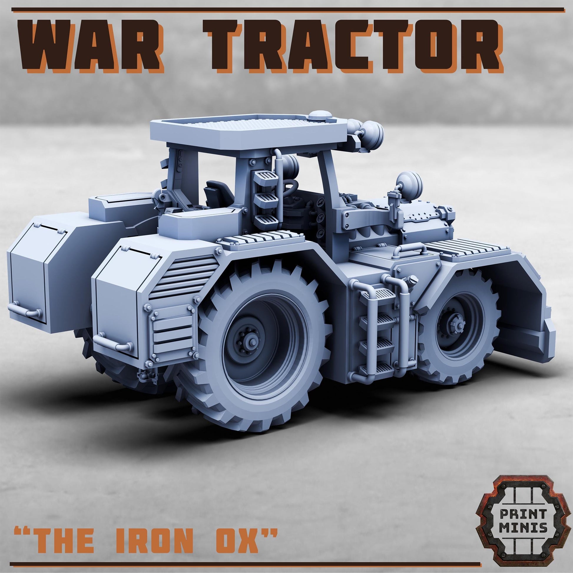 War Tractor - The Iron Ox (by Print Minis)