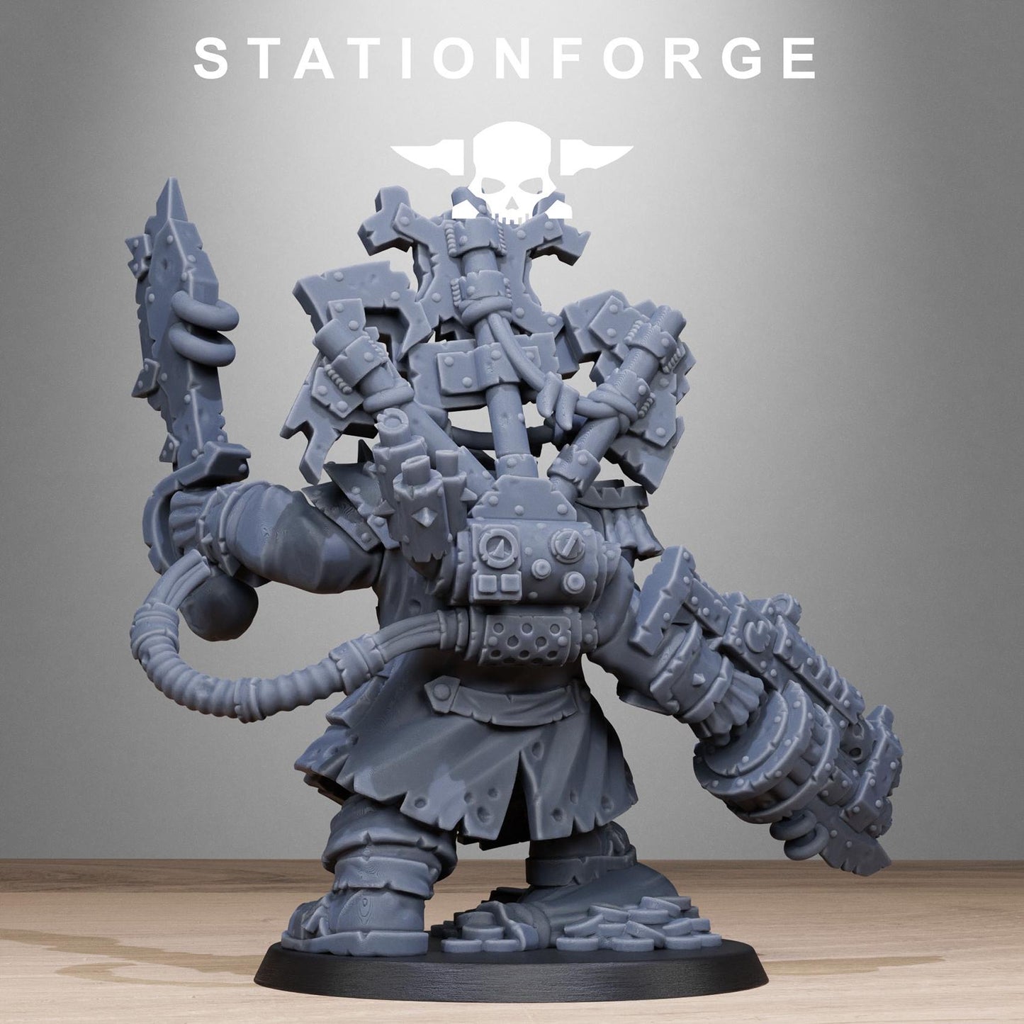 Orkaz Pirate (sculpted by Stationforge)
