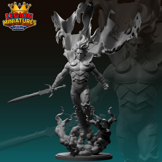 Dracula - Fan Art 40mm Miniature (Sculpted by Legion Miniatures) (Crisis Protocol Proxy/Alternative)