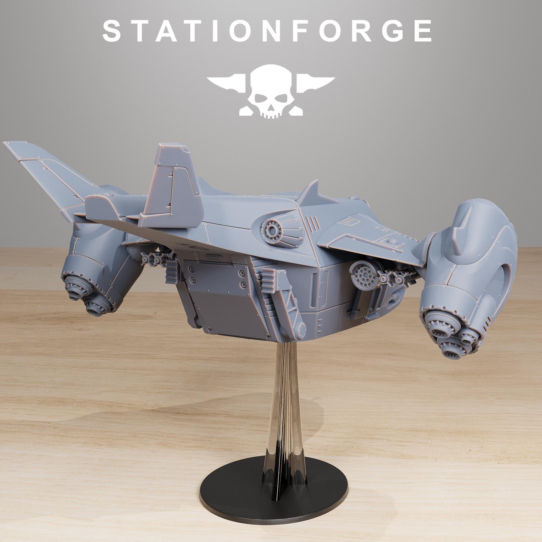 Vaskar Dropship (sculpted by Stationforge)