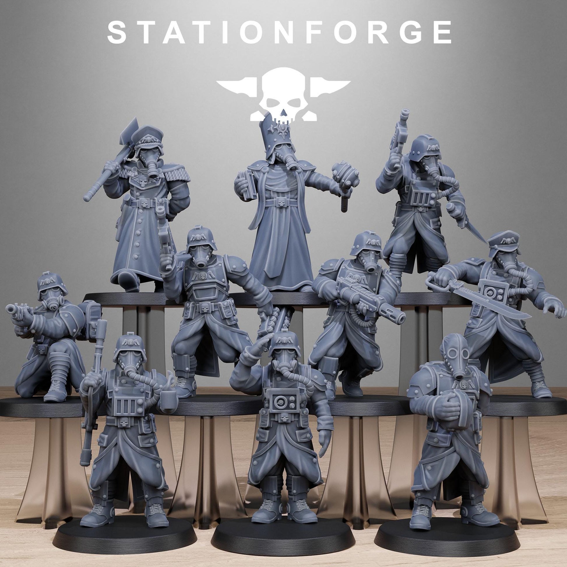 Grim Guard - Vigils - set of 10 (sculpted by Stationforge)