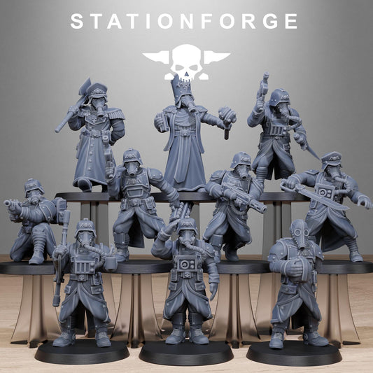 Grim Guard - Vigils - set of 10 (sculpted by Stationforge)