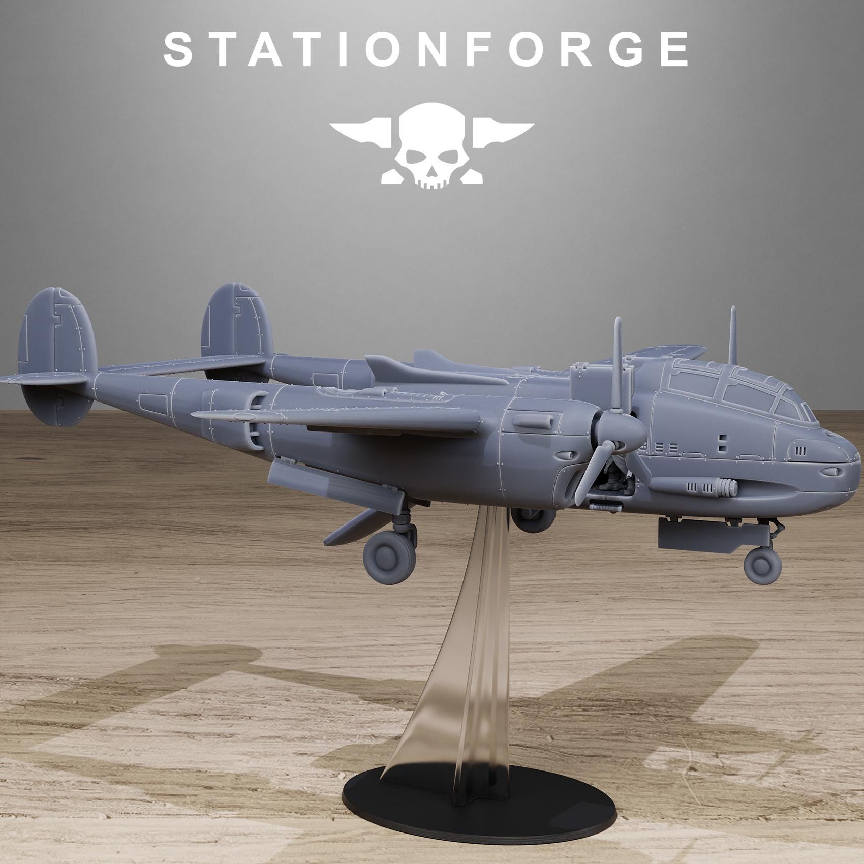 GrimGuard Vulture Plane (sculpted by Stationforge)