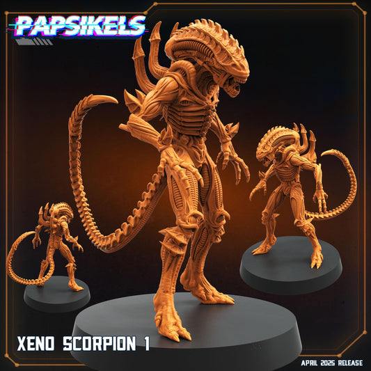 Xeno Scorpions (sculpted by Papsikels)