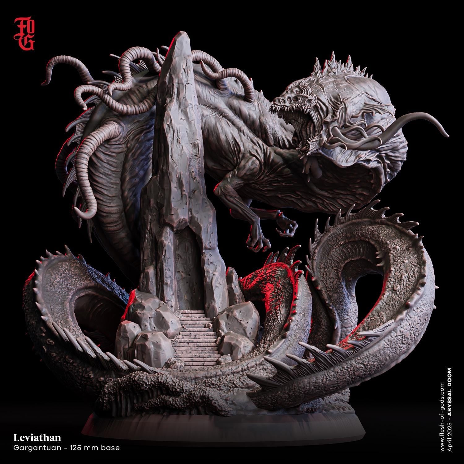 Leviathan - Abyssal Doom (sculpted by Flesh of Gods miniatures)