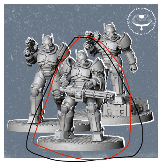 Midwest armour minigun model