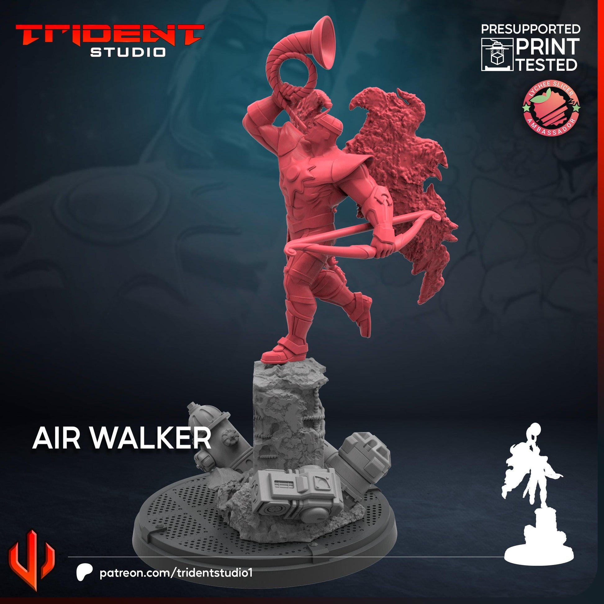 Air Walker (Fan art sculpted by Trident Studio) (Crisis Protocol Proxy/Alternative)