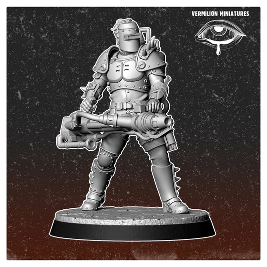 Boss Metal Armour - Capital Marauders (Sculpted by Vermillion Miniatures)
