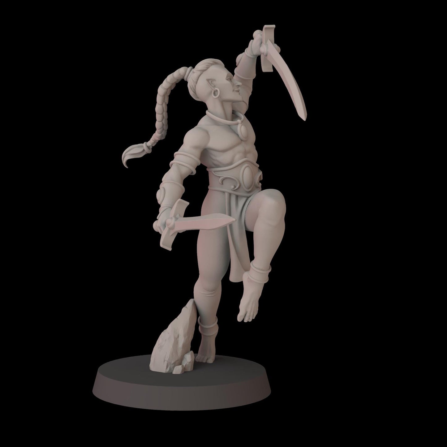 Acrobatic Elfs Unit - set of 5 (Sculpted by Fantasy Cult Miniatures)
