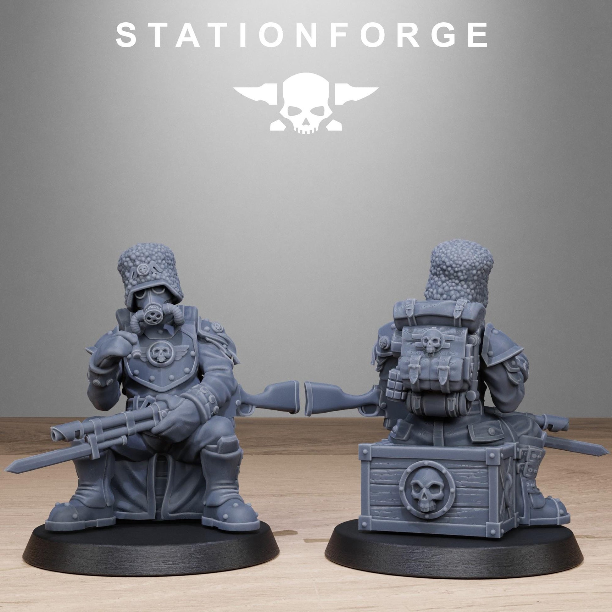 Grimguard Royals - set of 10 (sculpted by Stationforge)