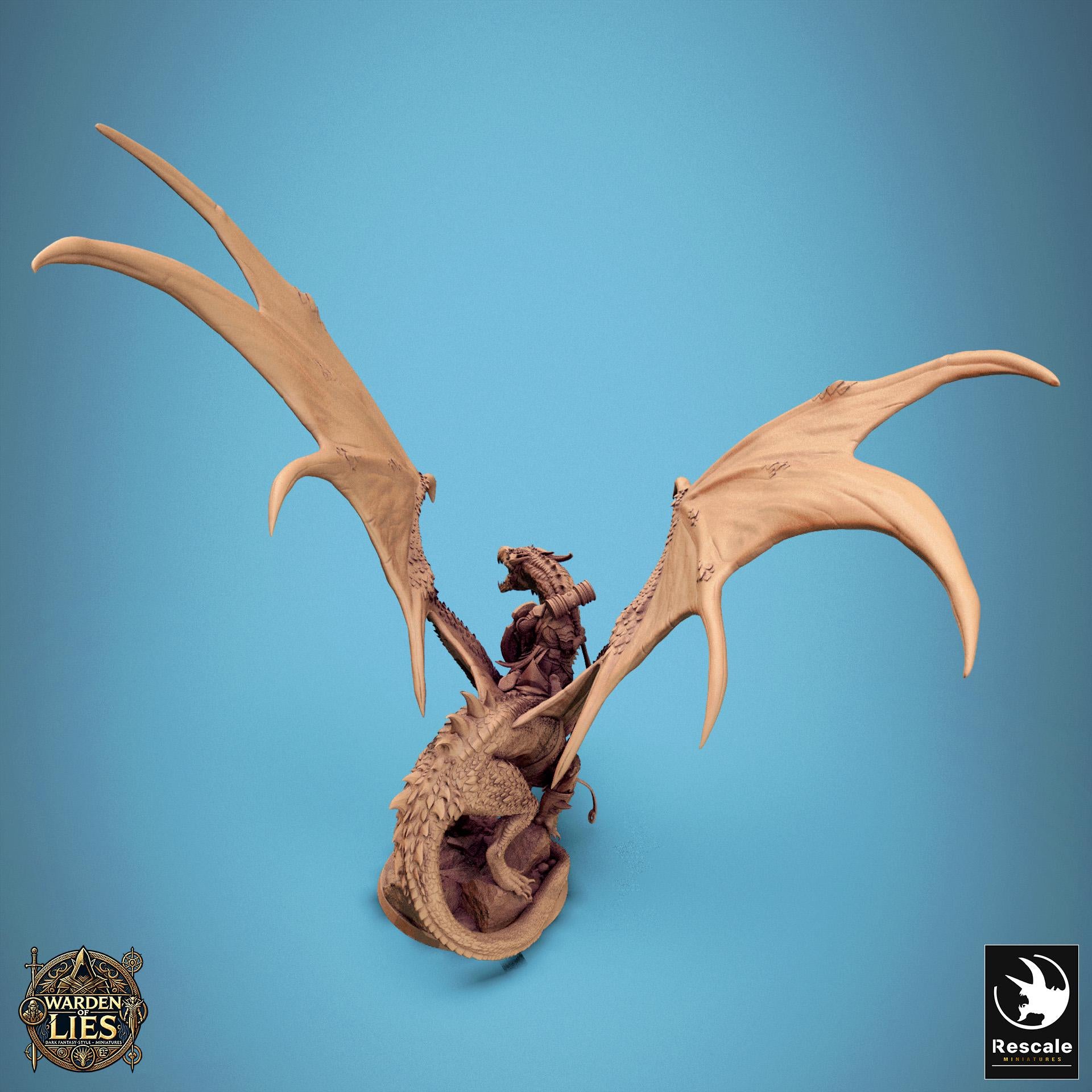 Thorn Dragon - Warden of Lies (Sculpted by Rescale Miniatures)