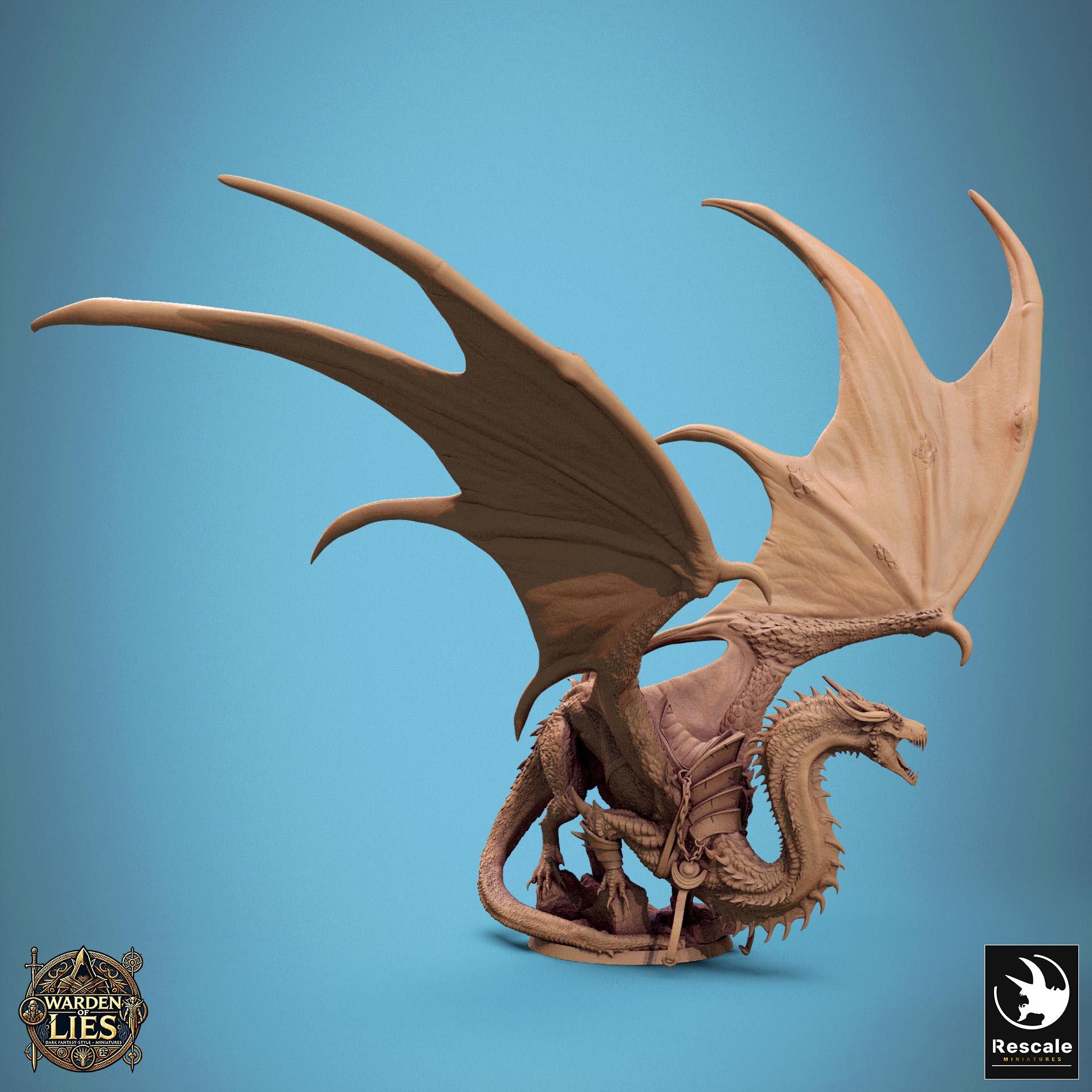 Thorn Dragon - Warden of Lies (Sculpted by Rescale Miniatures)