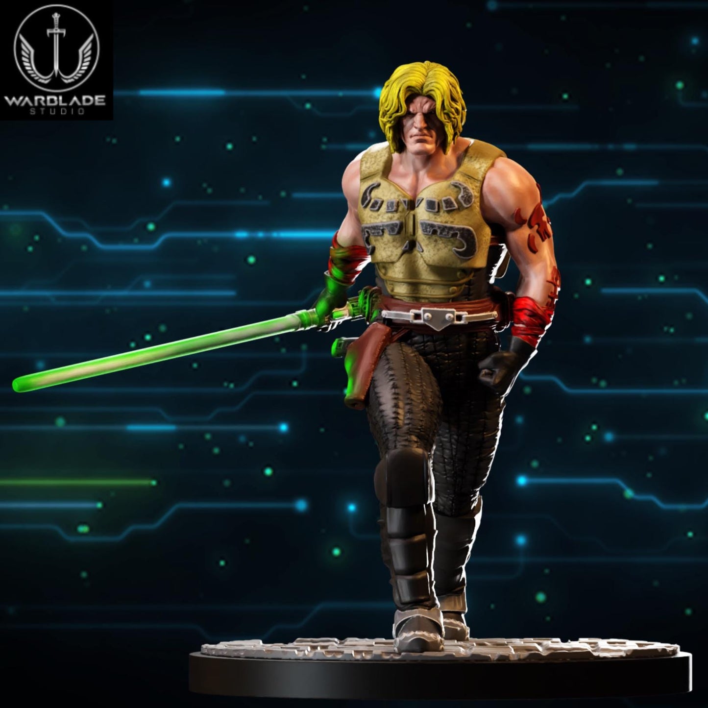 Cade Skywalker - Fan Art (sculpted by Warblade Studios)