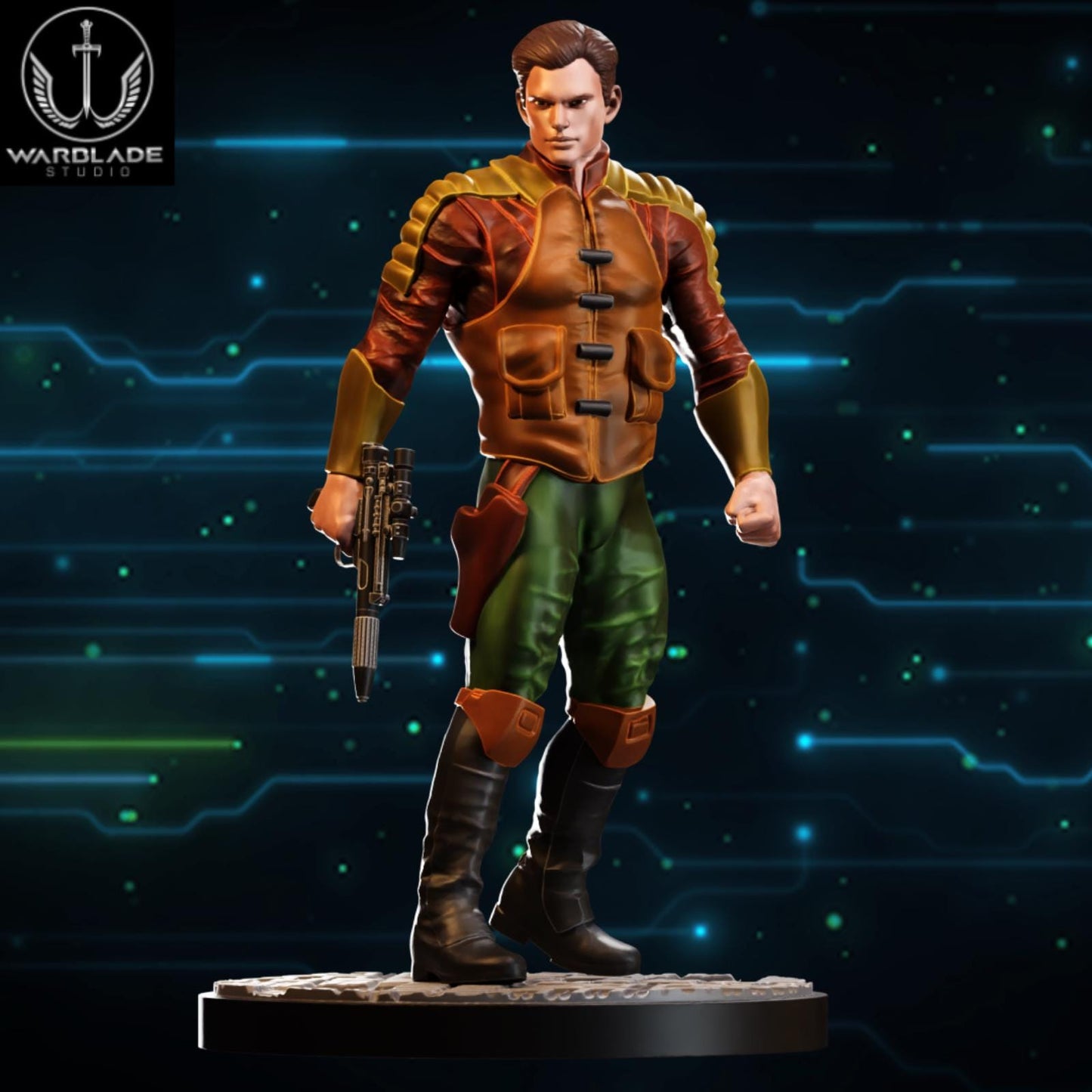 Carth Onasi- Fan Art (sculpted by Warblade Studios)