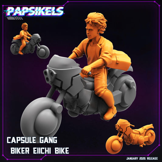 Capsule Gang Bikers (sculpted by Papsikels)